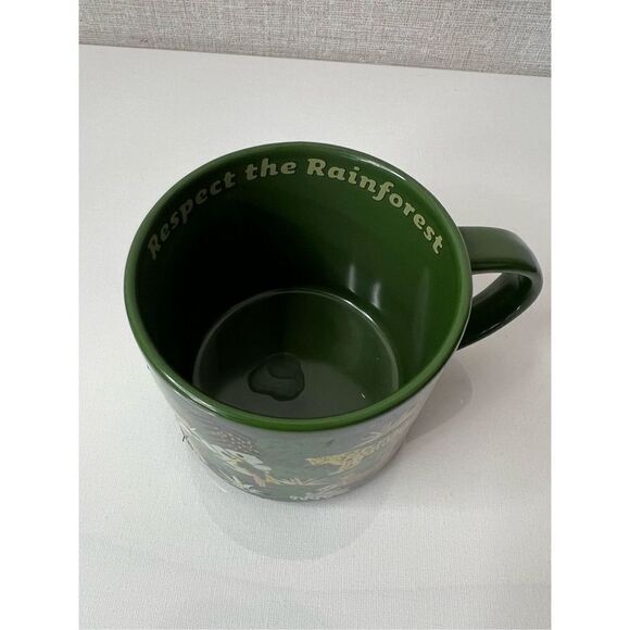 Rainforest Mug With Different Animals All Over and Writing Inside - Picture 4 of 5